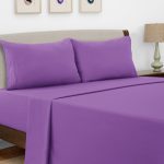 Lux Decor Collection Queen Size Sheets Set Brushed Microfiber High GSM, 4 Piece Sheet Set Upto 16 Inches Deep Pocket Bedding Sheets & Pillow