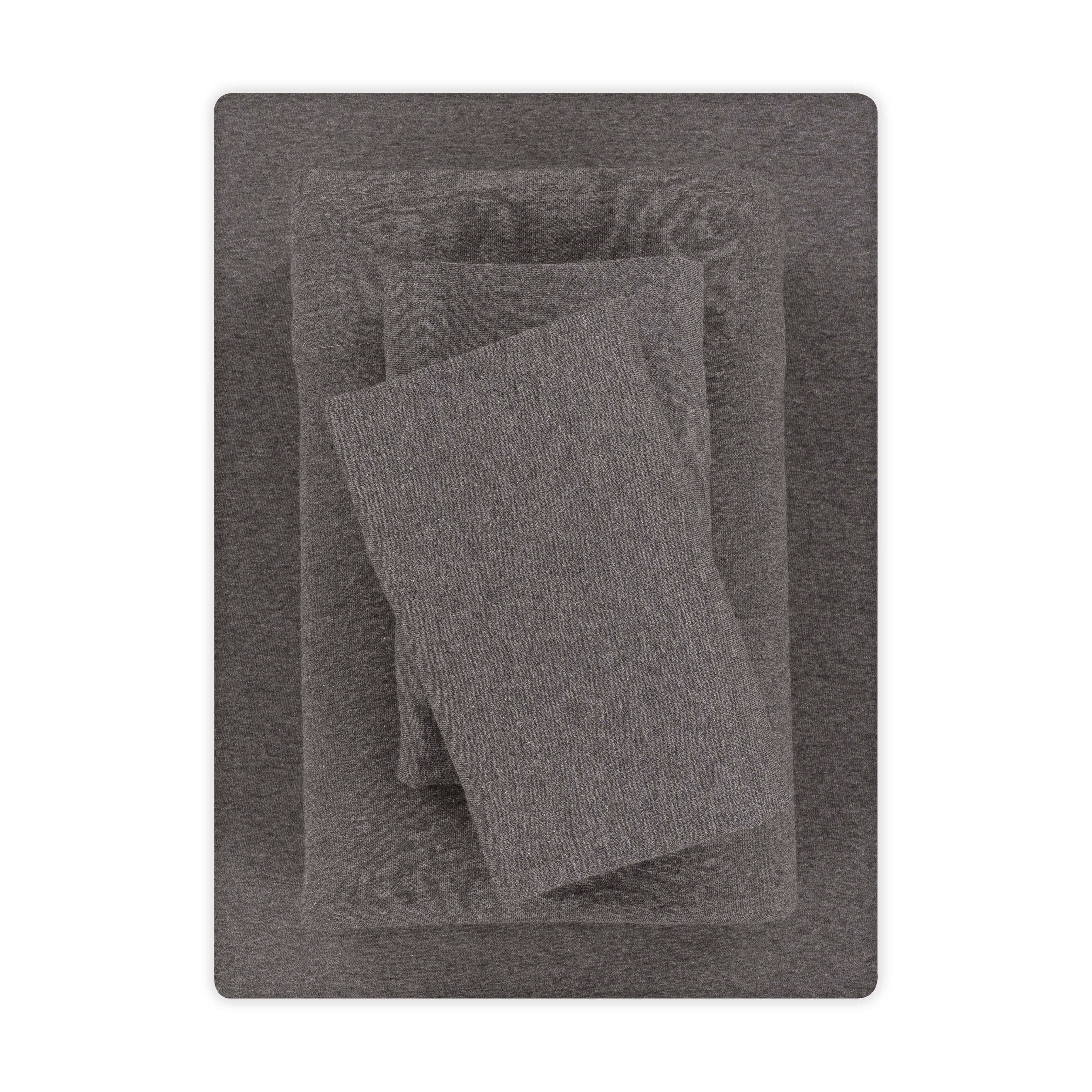Mainstays-Extra-Soft-Jersey-Bed-Sheet-Set-Queen-Charcoal-4-Pieces_d3ba3988-d021-42bd-a028-a5e6f83e7888.c9f523d6c77fe04e513b1807a6aee73f Mainstays Cotton Rich Extra Soft Jersey Bed Sheet Set, Queen, Charcoal, 4 Pieces